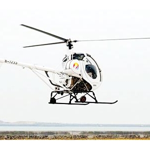 超酷直升机 今日海口低空飞行