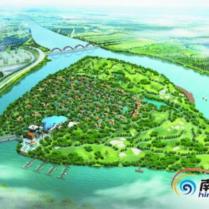 海口司马坡岛文体基地将建体育公园