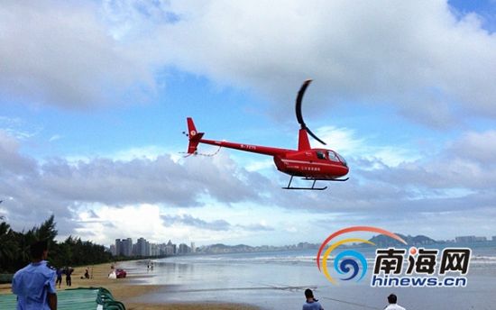 三亚将启直升机低空观光旅游旅游价格正制定中